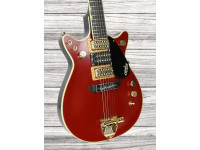 Gretsch  G6131-MY-RB Limited Edition Malcolm Young Signature Jet Ebony Fingerboard Vintage Firebird Red